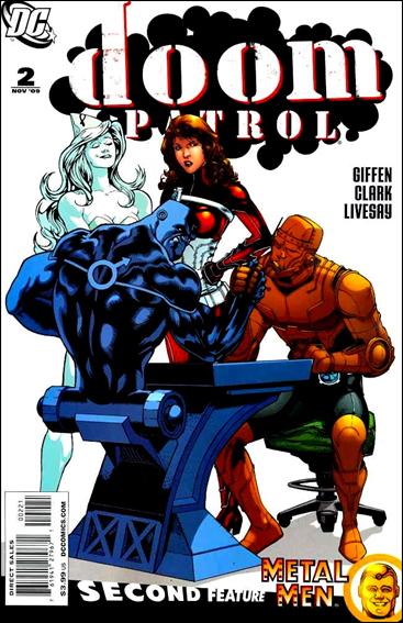 Doom Patrol (2009) issue 2-B Matthew Clark and Kevin Maguire 1:10 Cover