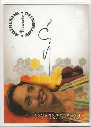 Alias: Season Four (Autograph Subset) card A34 Sonia Braga as Elena Derevko