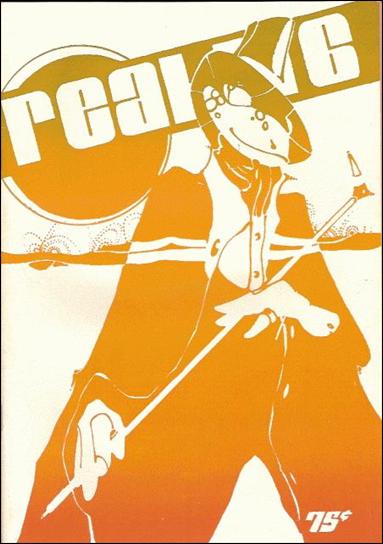 Realm (1969) issue 6-B 2nd Printing Multi-Colored Silkscreen Cover