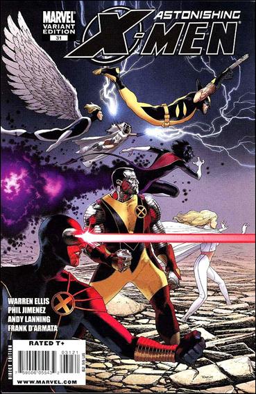 Astonishing X-Men (2004) issue 31-B Travis Charest 1:25 Cover