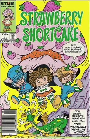 Strawberry Shortcake (1985) issue 3-B Canadian Price Cover