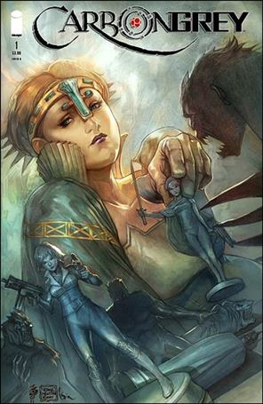 Carbon Grey (2013) issue 1-B Khari Evans Cover