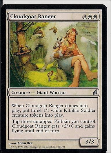 Magic the Gathering: Lorwyn (Base Set) card 10 Cloudgoat Ranger