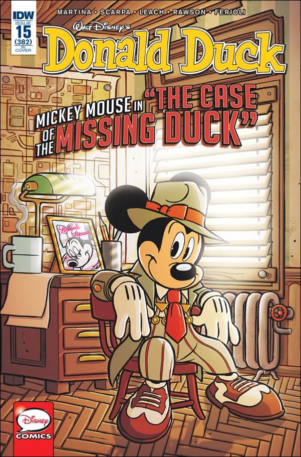 Donald Duck issue 15-C Andrea Freccero 1:10 Cover