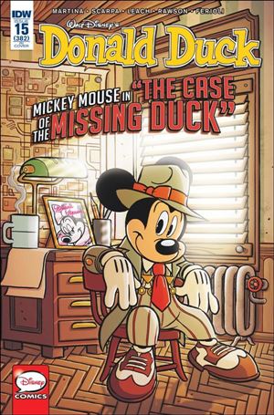 Donald Duck issue 15-C Andrea Freccero 1:10 Cover