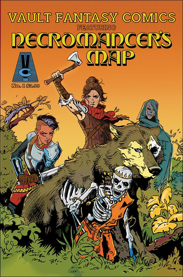 Necromancer's Map issue 1-B Nathan Gooden Cover