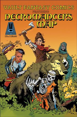Necromancer's Map issue 1-B Nathan Gooden Cover