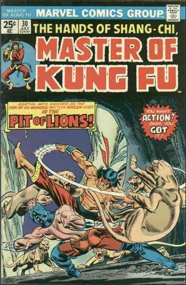 Master of Kung Fu (1974) issue 30