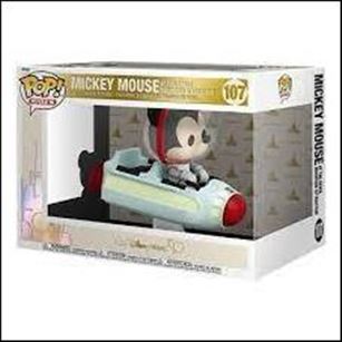 POP! Rides figure 107 Mickey Mouse  at the Space Mountain Attraction