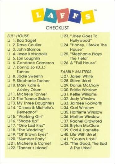Laffs (Base Set) card 79 Checklist 1