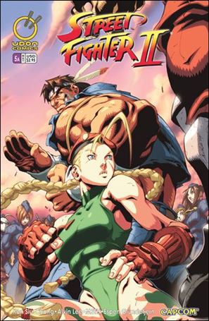 Street Fighter II (2005) issue 5 Alvin Lee Cover