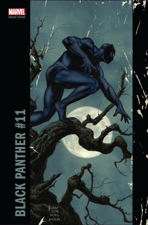Black Panther (2016) issue 11-C Joe Jusko Corner Box Cover