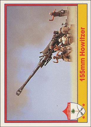 Operation Desert Shield (Base Set) card 38 155mm Howitzer