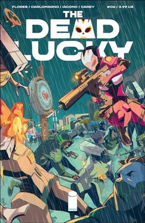 Dead Lucky issue 6 French Carlomagno Cover