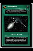 Star Wars: Death Star II Limited (Base Set) card 89 Concussion Missiles