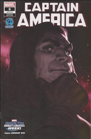 Captain America (2018) issue 6-B Marko Djurdjevic Fantastic Four Villains Cover