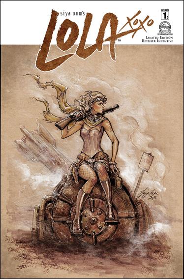 Lola XOXO (2014) issue 1-C 1:15 "Sitting" Cover