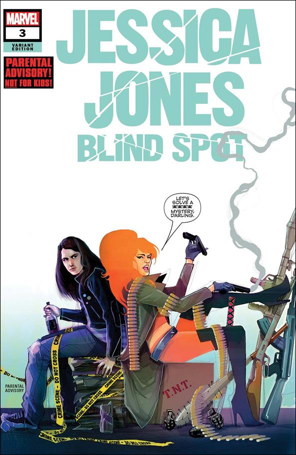Jessica Jones: Blind Spot issue 3-B Martin Simmonds Cover