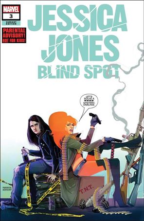 Jessica Jones: Blind Spot issue 3-B Martin Simmonds Cover