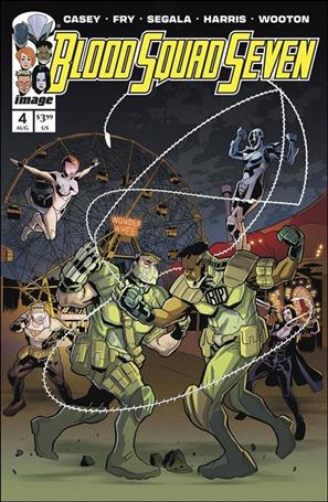 Blood Squad Seven issue 4 Paul Fry Cover
