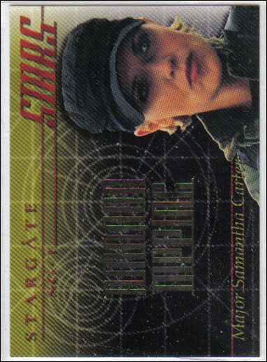Stargate SG-1 Premiere (Stars Subset) card S3 Major Samantha Carter