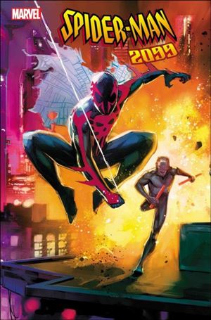 Spider-Man 2099: Dark Genesis issue 3-C Rod Reis Connecting Cover