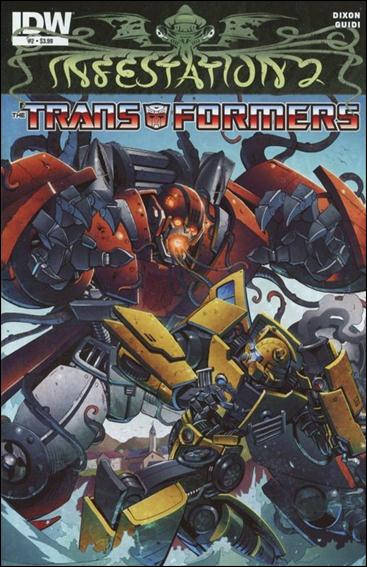 Infestation 2: Transformers issue 2 Guido Guidi Cover