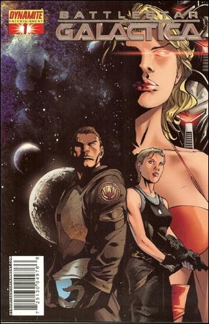 Battlestar Galactica (2006) issue 1-H DF Billy Tan Silver Foil Cylon Cover 1/735