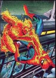 Spider-Man II: 30th Anniversary 1962 - 1992 (Base Set) card 44 Molten Man