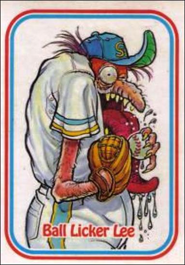 Awsome! All-Stars (Base Set) card 95 Ball Licker Lee