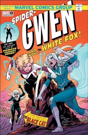Spider-Gwen Annual (2023) issue 1-D Marcus To Hulk 181 Homage Cover