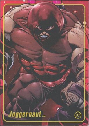 Marvel Heroes Figure Factory: Series 2 (Base Set) card 37 Juggernaut