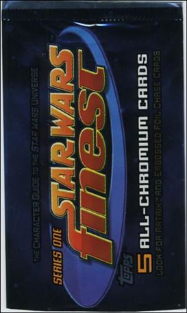 Star Wars Finest card 2 Sealed Pack - Blue