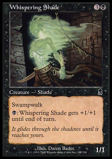 Magic the Gathering: Odyssey (Base Set) card 167 Whispering Shade