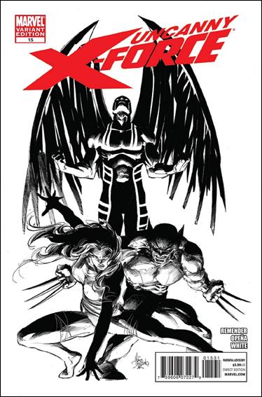 Uncanny X-Force (2010) issue 15-C Mike Deodato Jr. 1:52 Sketch "Architects" Cover