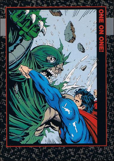 Doomsday: The Death of Superman (Base Set) card 46 One on One!