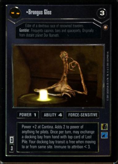 Star Wars: Reflections III (Base Set) card 5 Brangus Glee