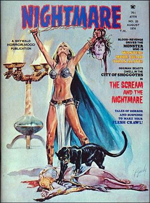 Nightmare issue 20 Sebastia Boada Cover
