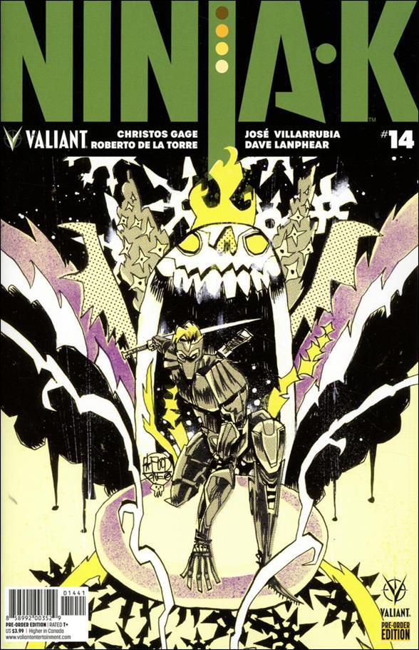 Ninja-K issue 14-C Jim Mahfood Pre-Order Cover