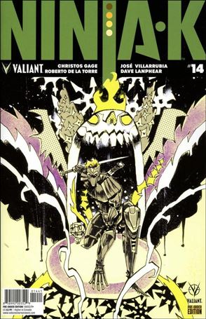 Ninja-K issue 14-C Jim Mahfood Pre-Order Cover