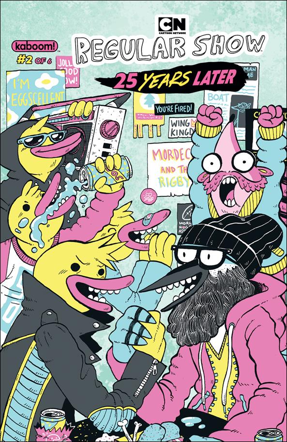Regular Show: 25 Years Later issue 2 JK Phan Cover