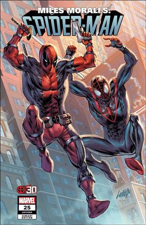 Miles Morales: Spider-Man (2018) issue 25-C Rob Liefeld Deadpool Nerdy 30 Cover