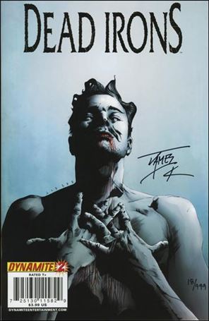 Dead Irons issue 2-D DF Jae Lee Cover (signed by James Kuhoric) 1/999