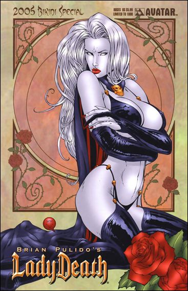 Brian Pulido's Lady Death: 2005 Bikini Special issue 1-L Roses Cover 1/1000