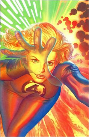 Fantastic Four (2018) issue 1-YB NYCC Alex Ross Invisible Woman Cover 1/800
