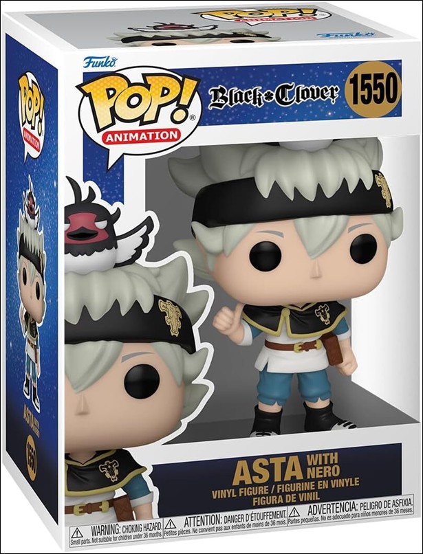 POP! Animation figure 1550 Asta with Nero