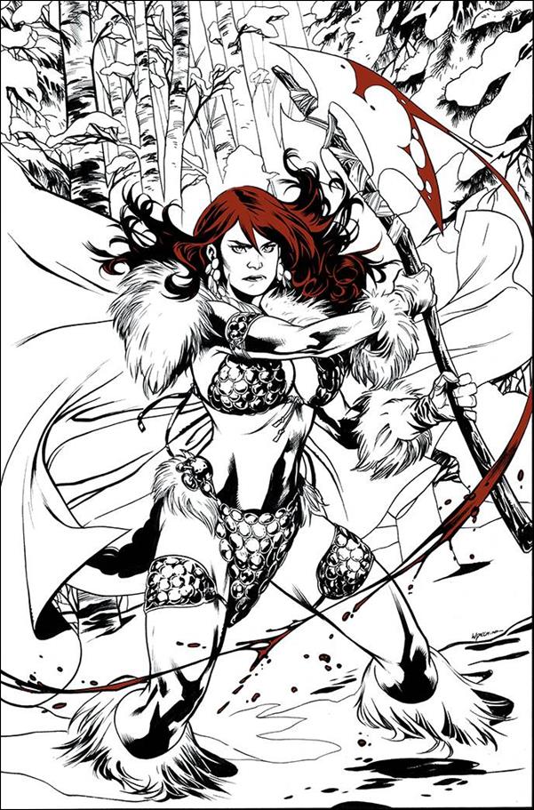 Red Sonja: Black White Red issue 1-L Emanuela Lupacchino Virgin Cover