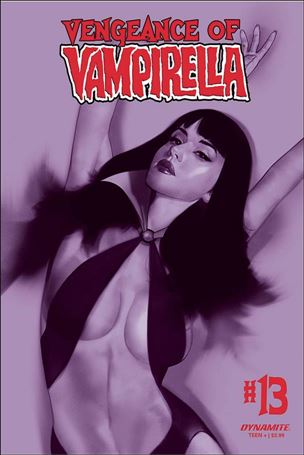 Vengeance of Vampirella (2019) issue 13-O Ben Oliver 1:40 Purple Tint Cover
