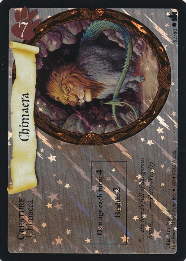 Harry Potter (Promos) card 18 Chimaera