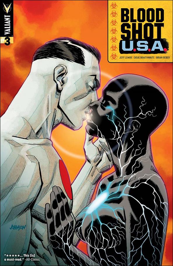 Bloodshot U.S.A. issue 3-C Dave Johnson Cover